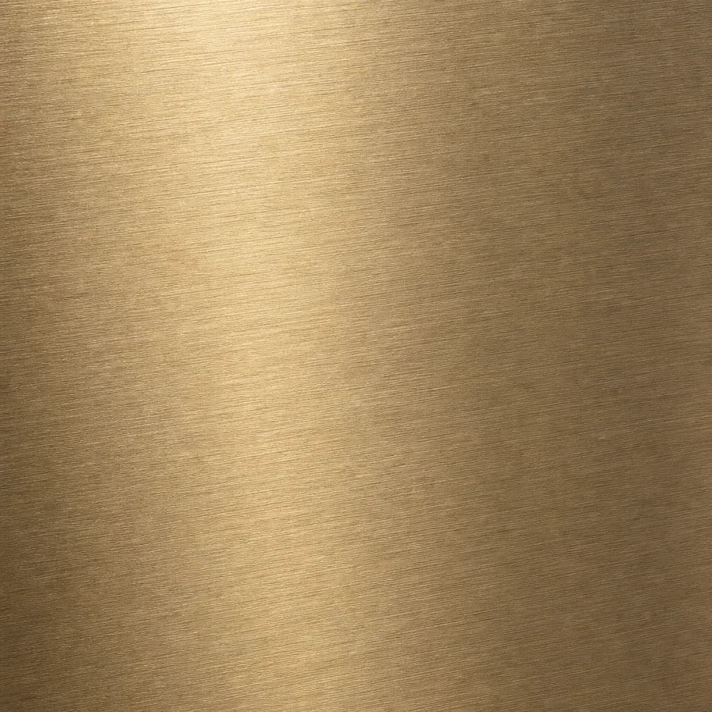 Détail de la matière Laiton brossé
